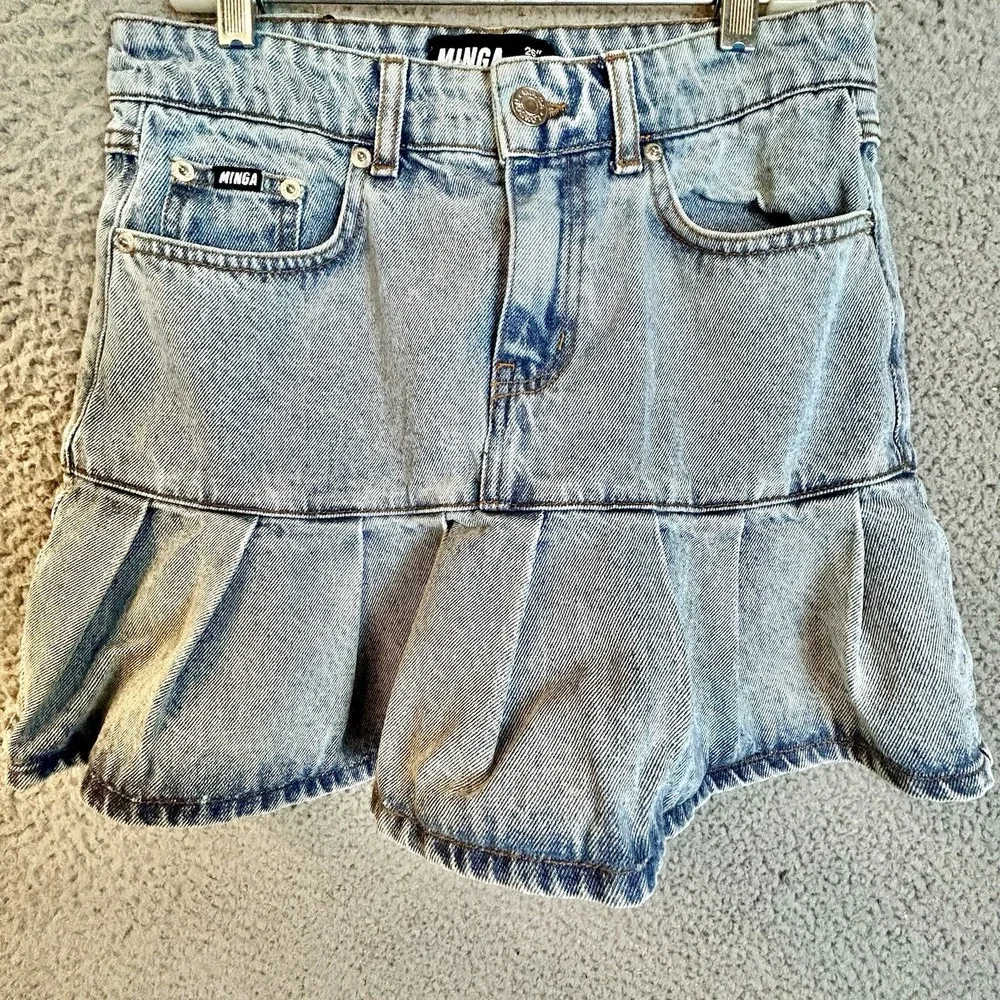 MING London Jean Skirt Size 2 - 26
